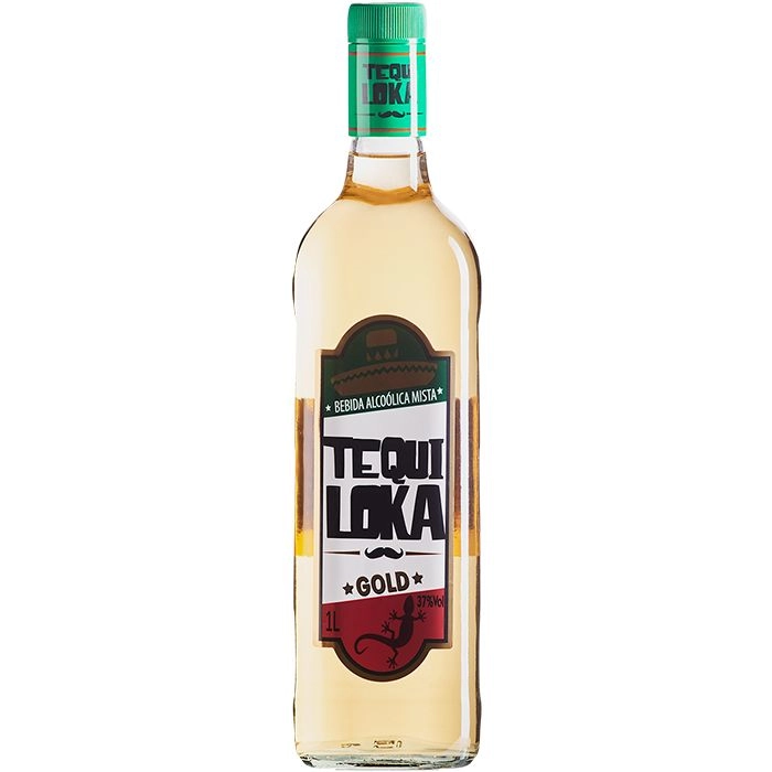 Aperitivo Tequiloka GOLD 1000 ML