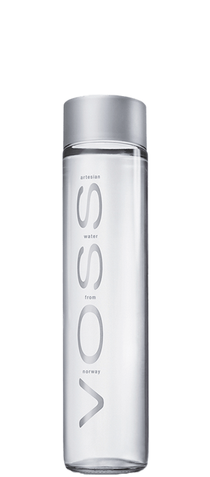 Água VOSS com gás - Garrafa de Vidro de 375 ml