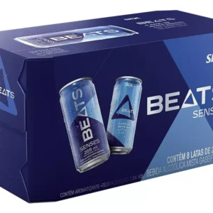Skol Beats Senses Lata 269ml - Pack 8 Unidades