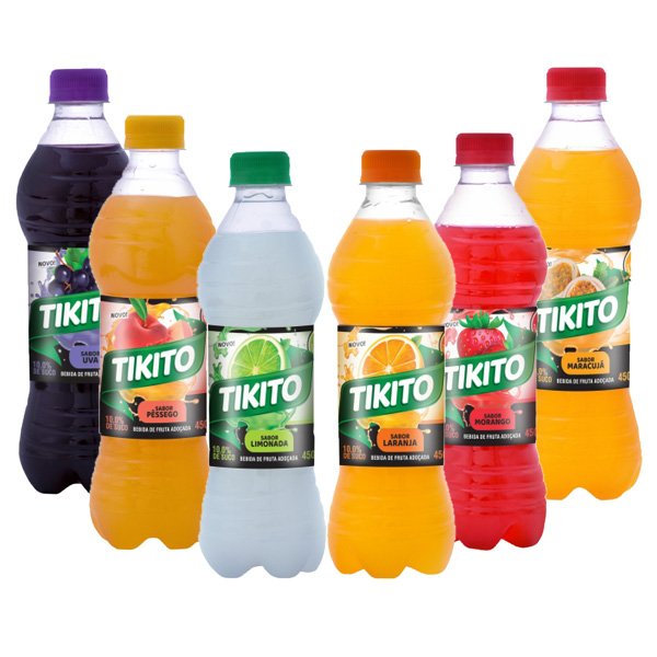 Suco Tikito 450ml - Sabores