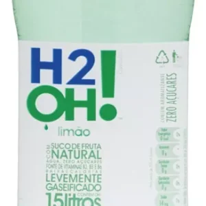 Refrigerante Limão Zero Açúcar H2OH! Garrafa 1,5l
